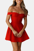 Carmen | Women’s Sleeveless Sweetheart Neck Mini Dress