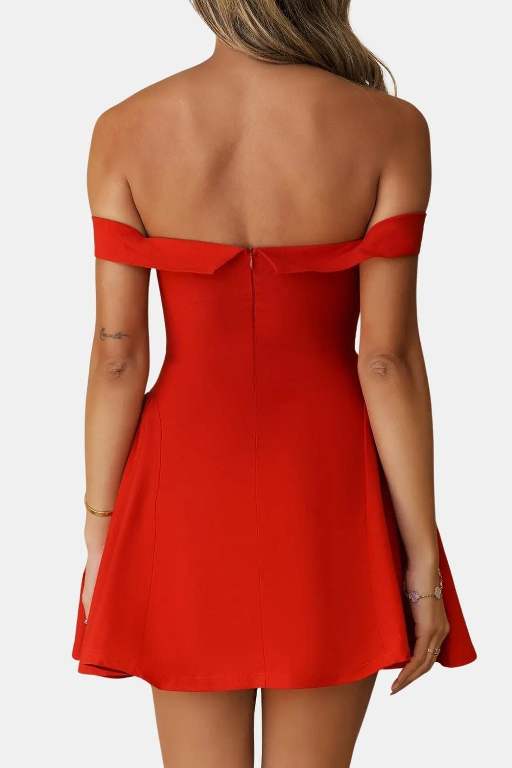 Carmen | Women’s Sleeveless Sweetheart Neck Mini Dress