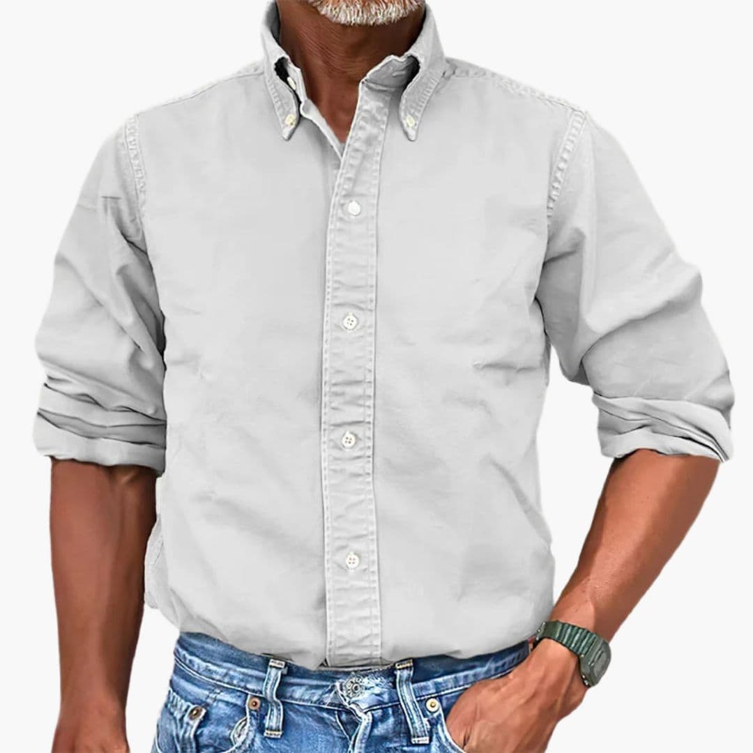 Carter | Men’s Long Sleeve Button Down Collar Shirt