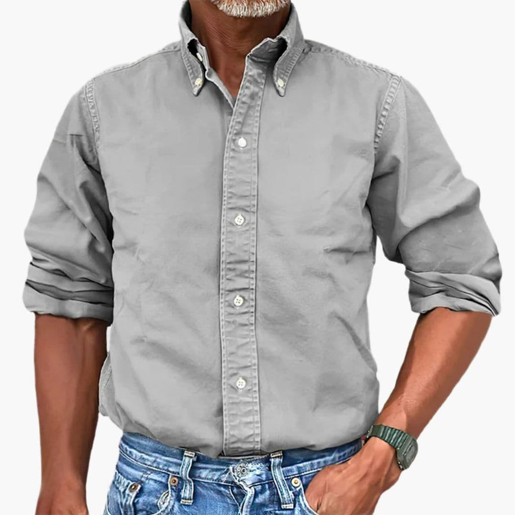 Carter | Men’s Long Sleeve Button Down Collar Shirt