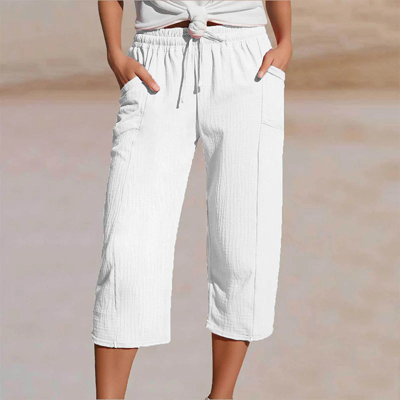 Cataleya | Women’s Straight Leg Drawstring Summer Pants