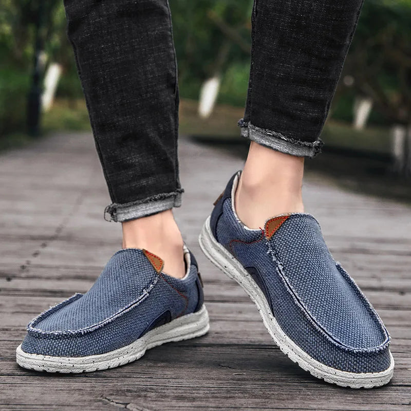 Chadwick | Men’s Round Toe Slip On Low Top Dress Loafers