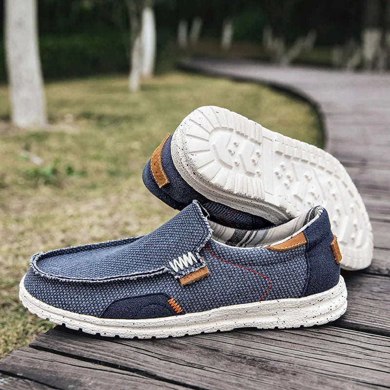 Chadwick | Men’s Round Toe Slip On Low Top Dress Loafers