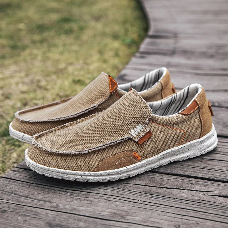 Chadwick | Men’s Round Toe Slip On Low Top Dress Loafers