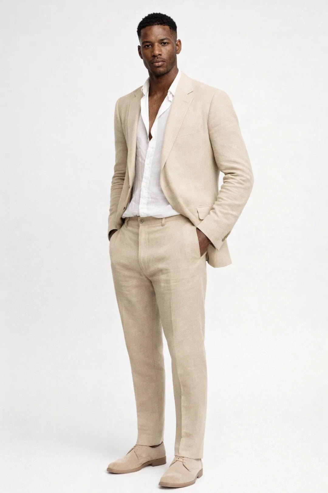 Chance | Men's Single Breasted Notched Lapel Two Piece Set