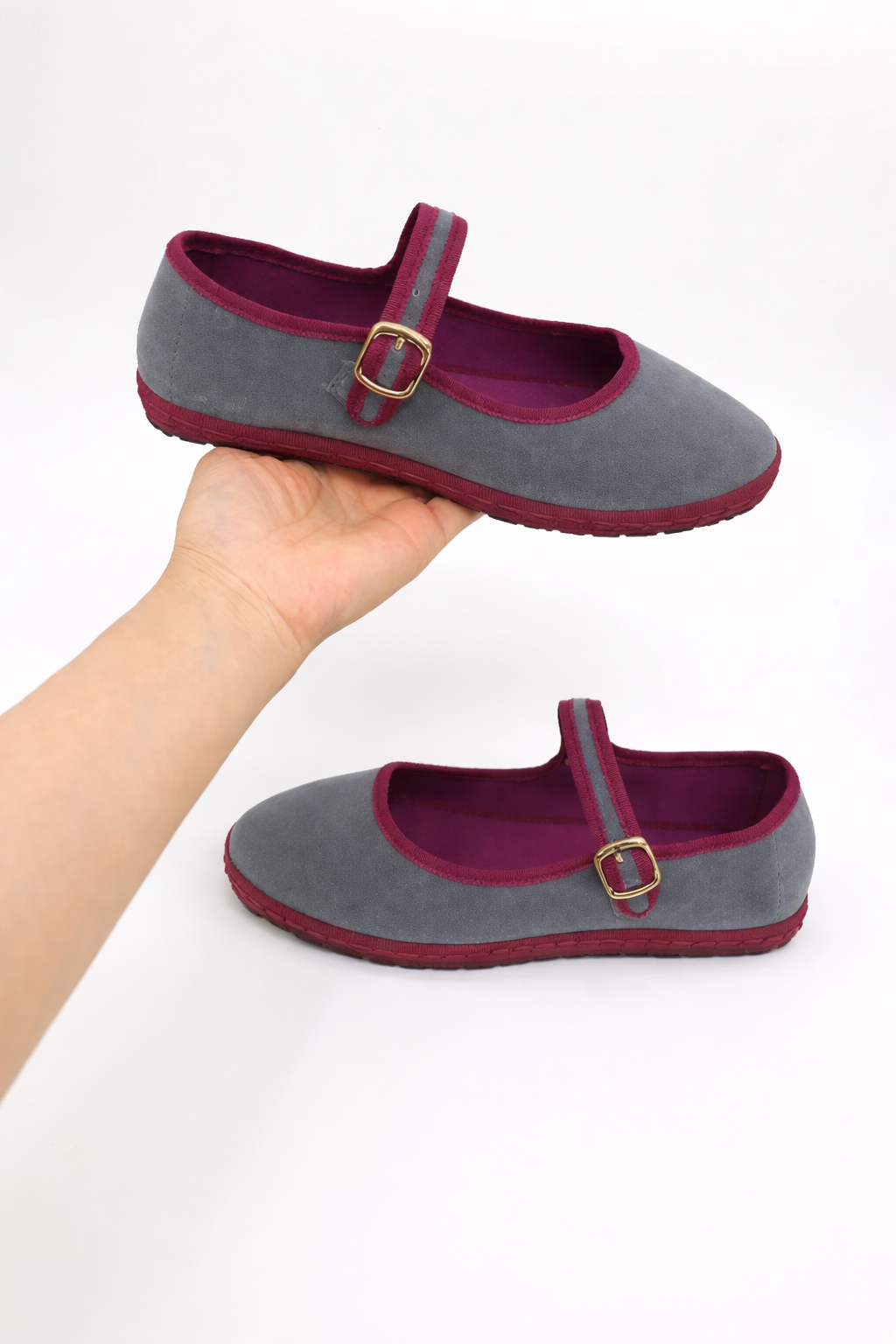 Chandra | Women’s Round Toe Mary Jane Ballet Flats