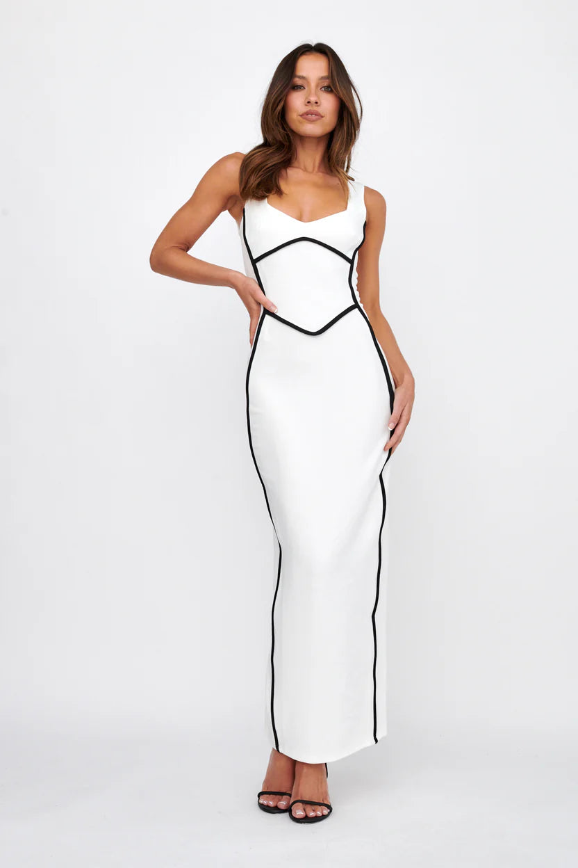 Chanelle | Women's Sleeveless Bodycon Strappy Wedding Guest Dress