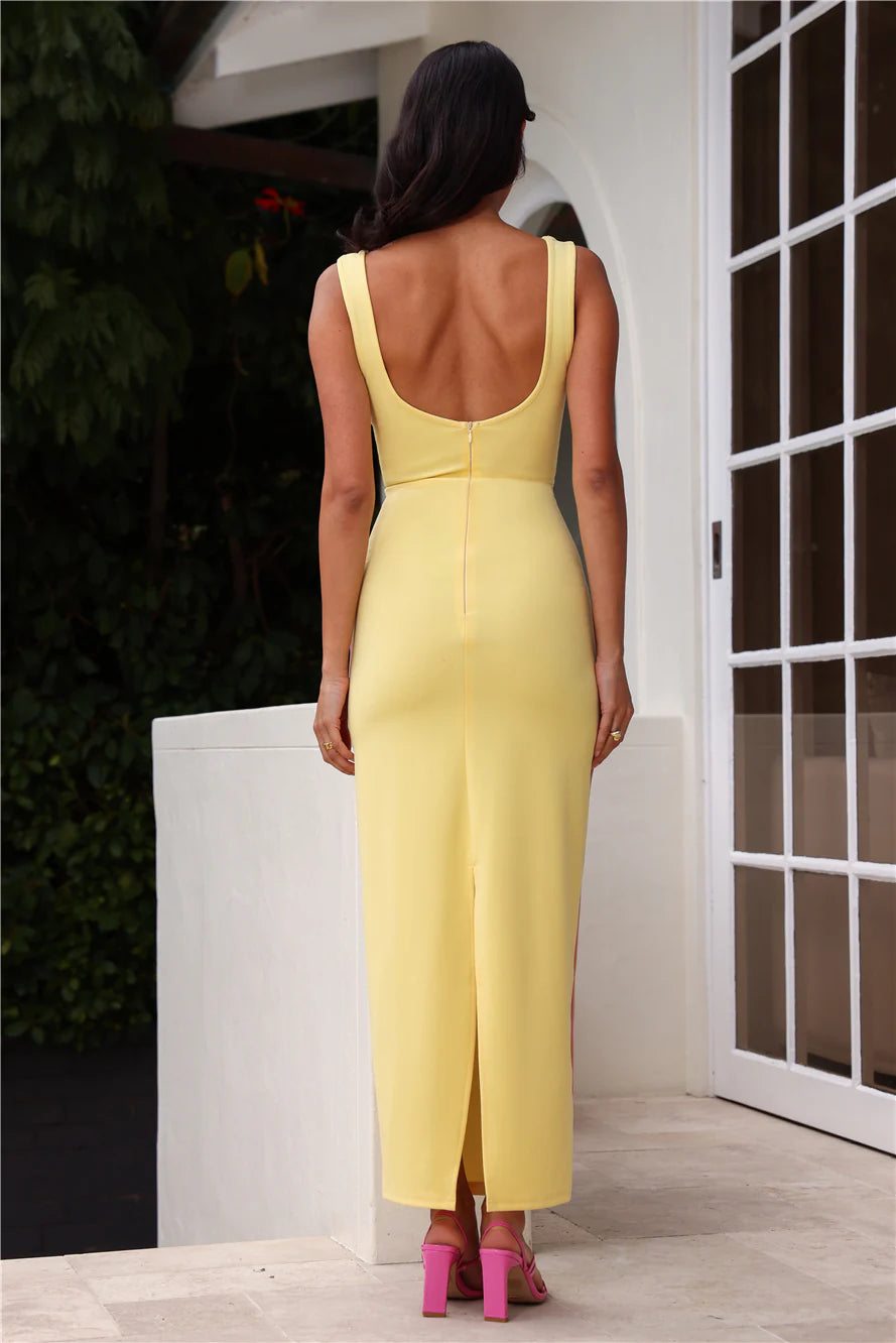 Chanelle | Women's Sleeveless Bodycon Strappy Wedding Guest Dress