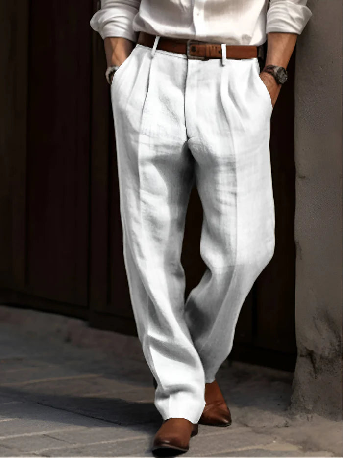 Channing | Men's Straight Leg Front Pleat Dress Pants
