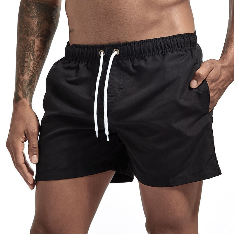 Charles | Men’s Drawstring Pool Summer Shorts