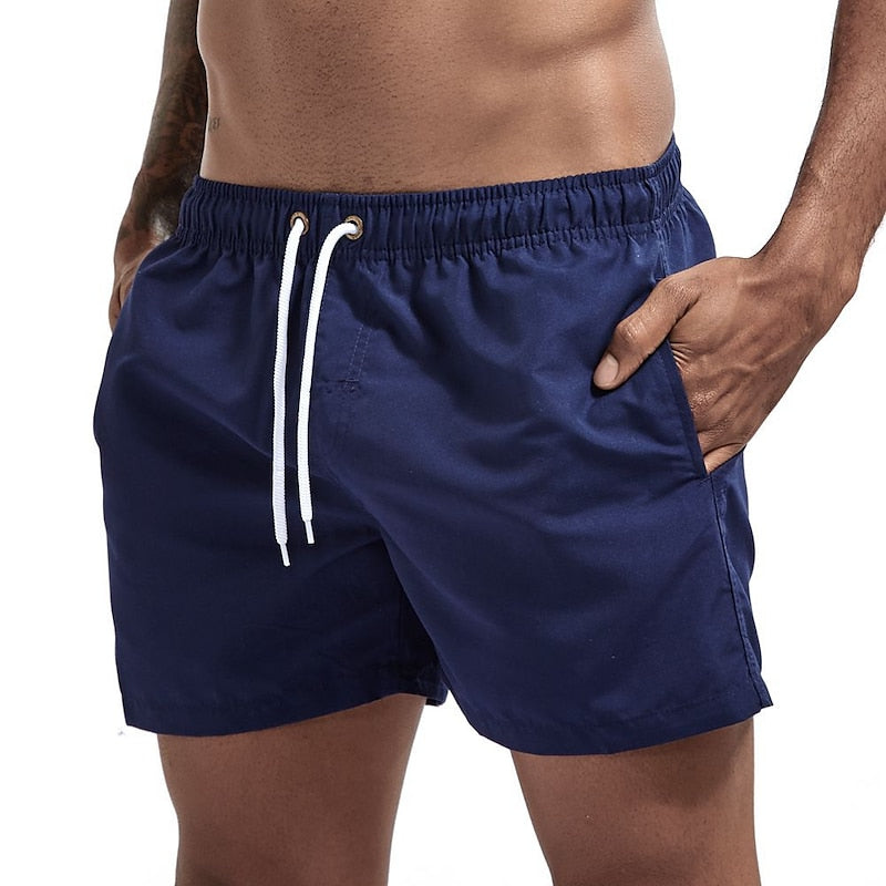 Charles | Men’s Drawstring Pool Summer Shorts