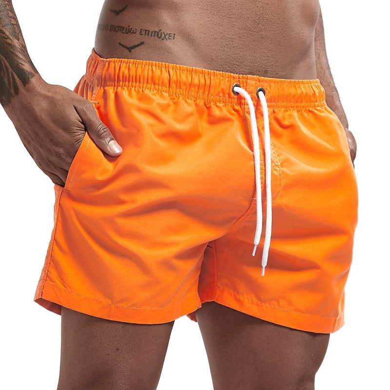 Charles | Men’s Drawstring Pool Summer Shorts