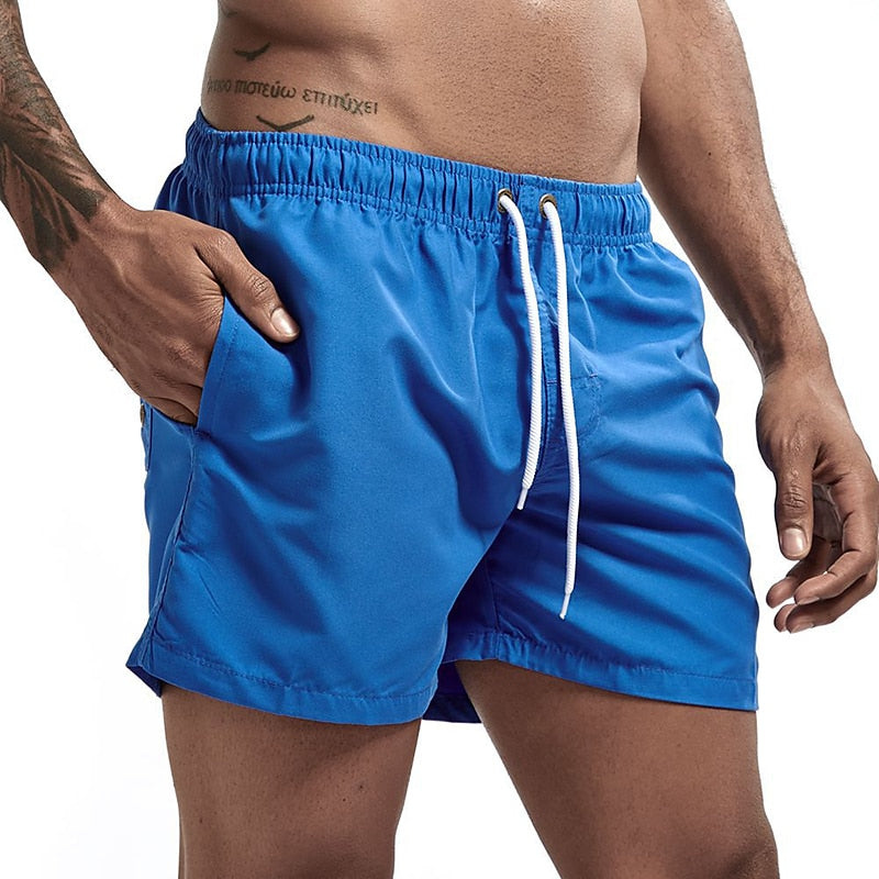 Charles | Men’s Drawstring Pool Summer Shorts