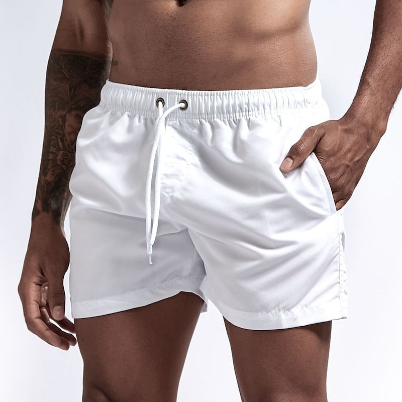 Charles | Men’s Drawstring Pool Summer Shorts