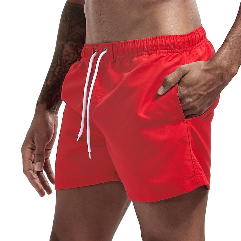 Charles | Men’s Drawstring Pool Summer Shorts