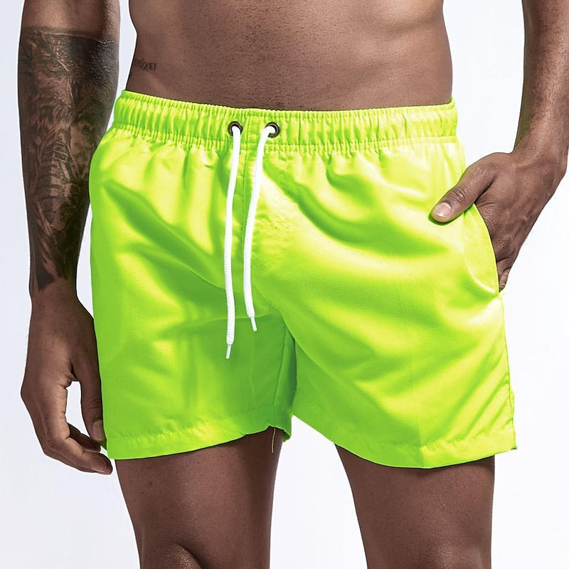 Charles | Men’s Drawstring Pool Summer Shorts