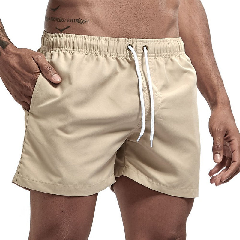 Charles | Men’s Drawstring Pool Summer Shorts