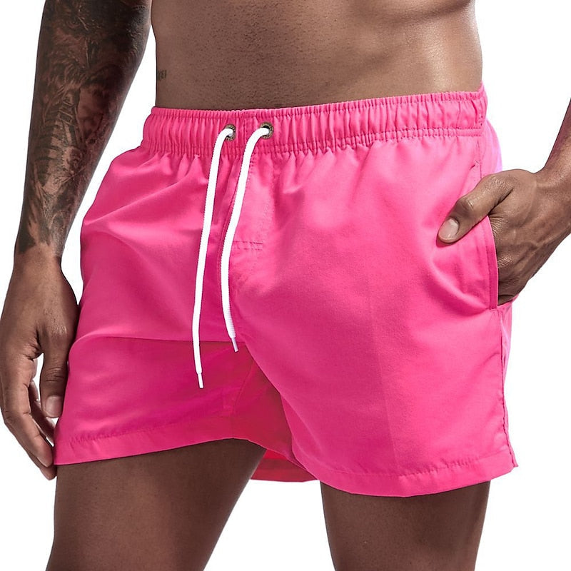 Charles | Men’s Drawstring Pool Summer Shorts