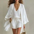 Christine | Women's V-Neck Summer Three-Piece Set