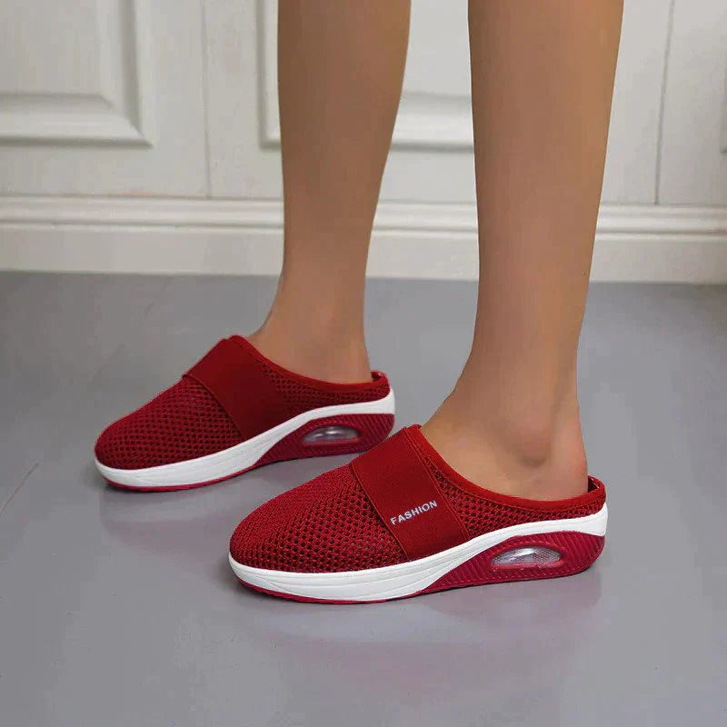 Cindy | Women's Mesh Slip On Round Toe Shoes