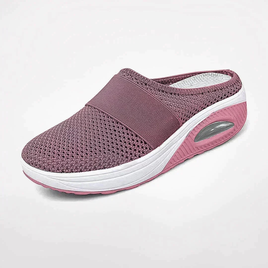 Cindy | Women's Mesh Slip On Round Toe Shoes