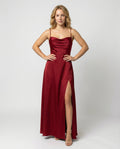 Clara | Women's Sleeveless High Slit Flowy Maxi Dress