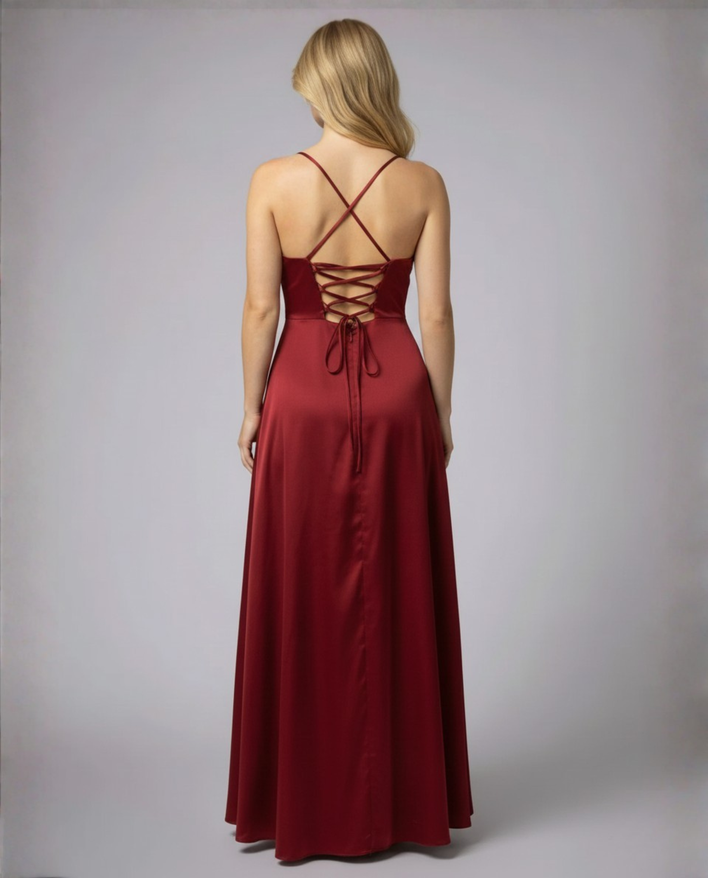 Clara | Women's Sleeveless High Slit Flowy Maxi Dress