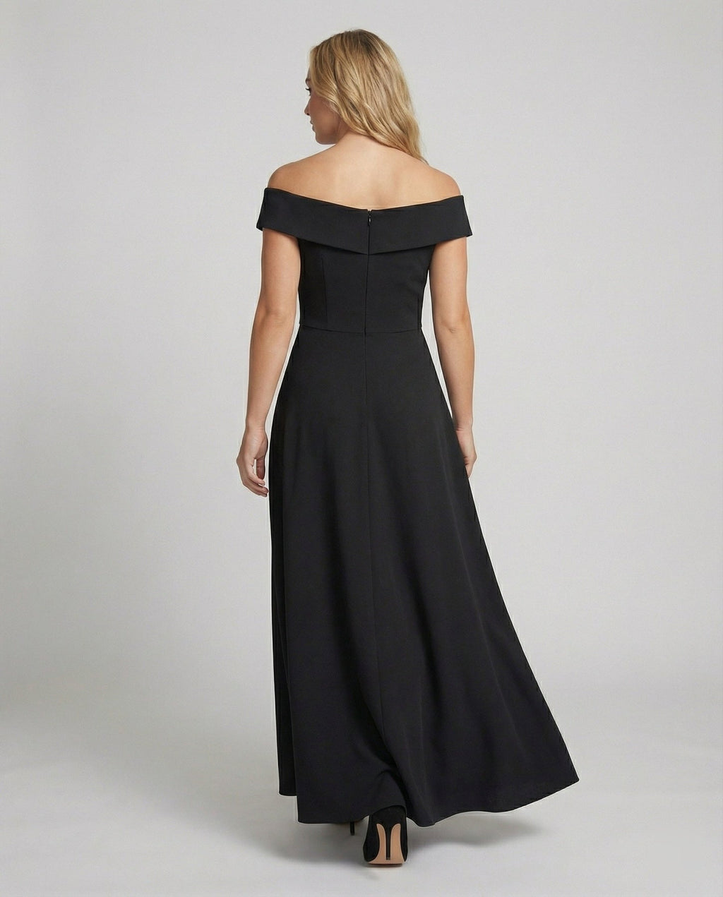 Clarice | Women's Off Shoulder A Line Flowy Wedding Guest Dress