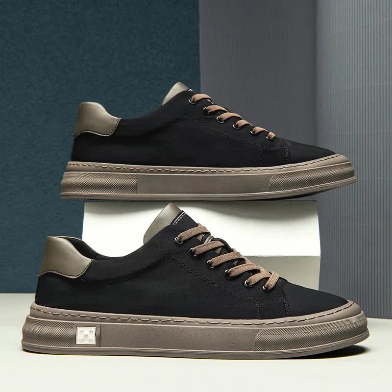 Coltrane | Men’s Low Top Lace Up Closed Toe Sneakers