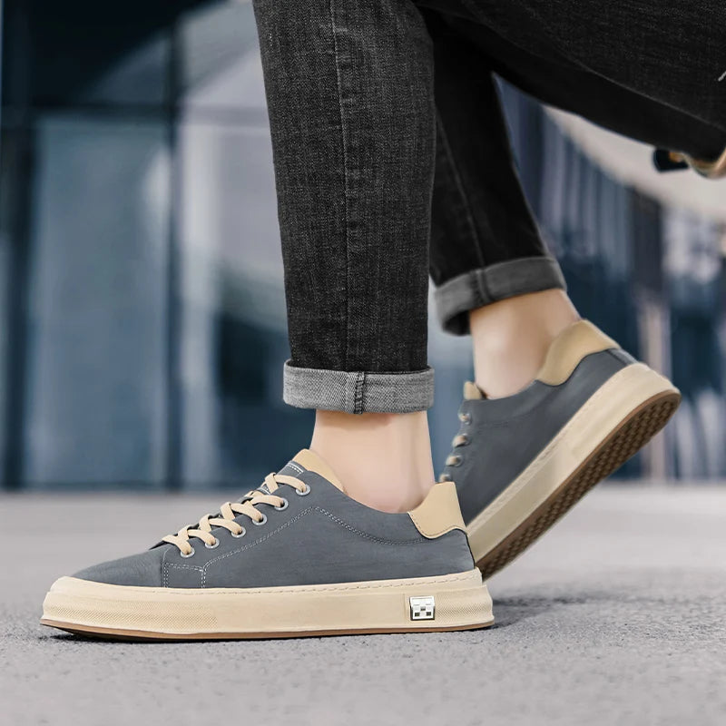 Coltrane | Men’s Low Top Lace Up Closed Toe Sneakers