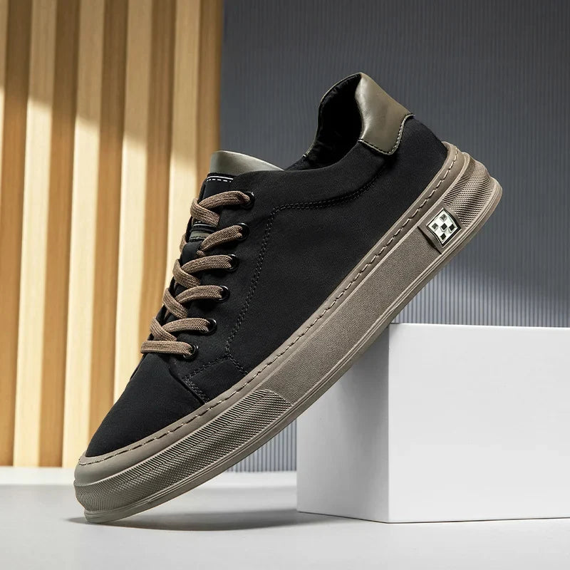 Coltrane | Men’s Low Top Lace Up Closed Toe Sneakers