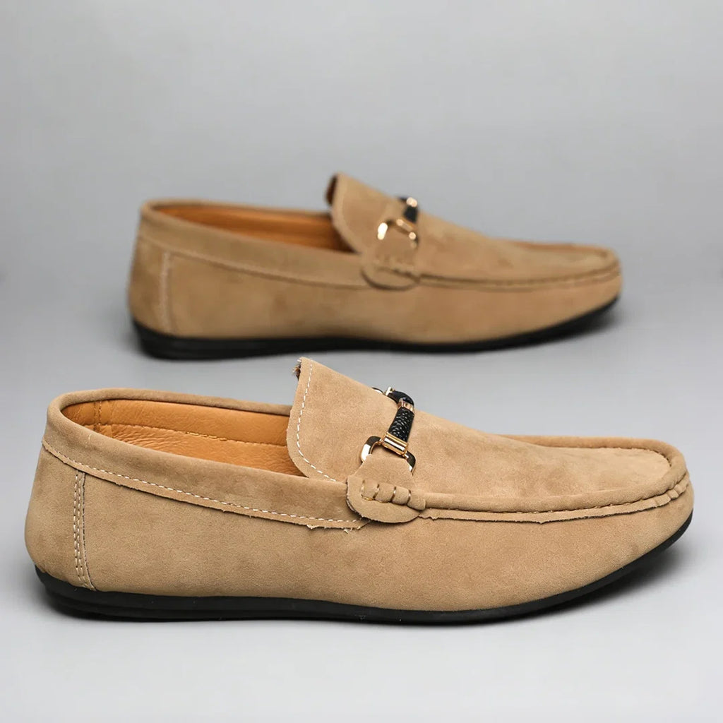 Constance | Men’s Buckle Slip On Closed Toe Dress Loafers