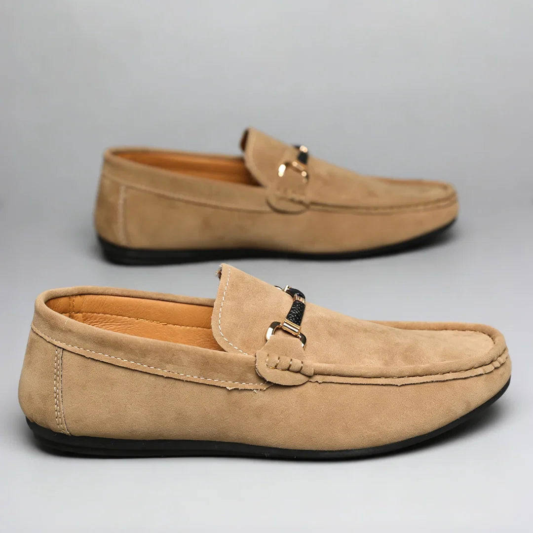 Constance | Men’s Buckle Slip On Closed Toe Dress Loafers