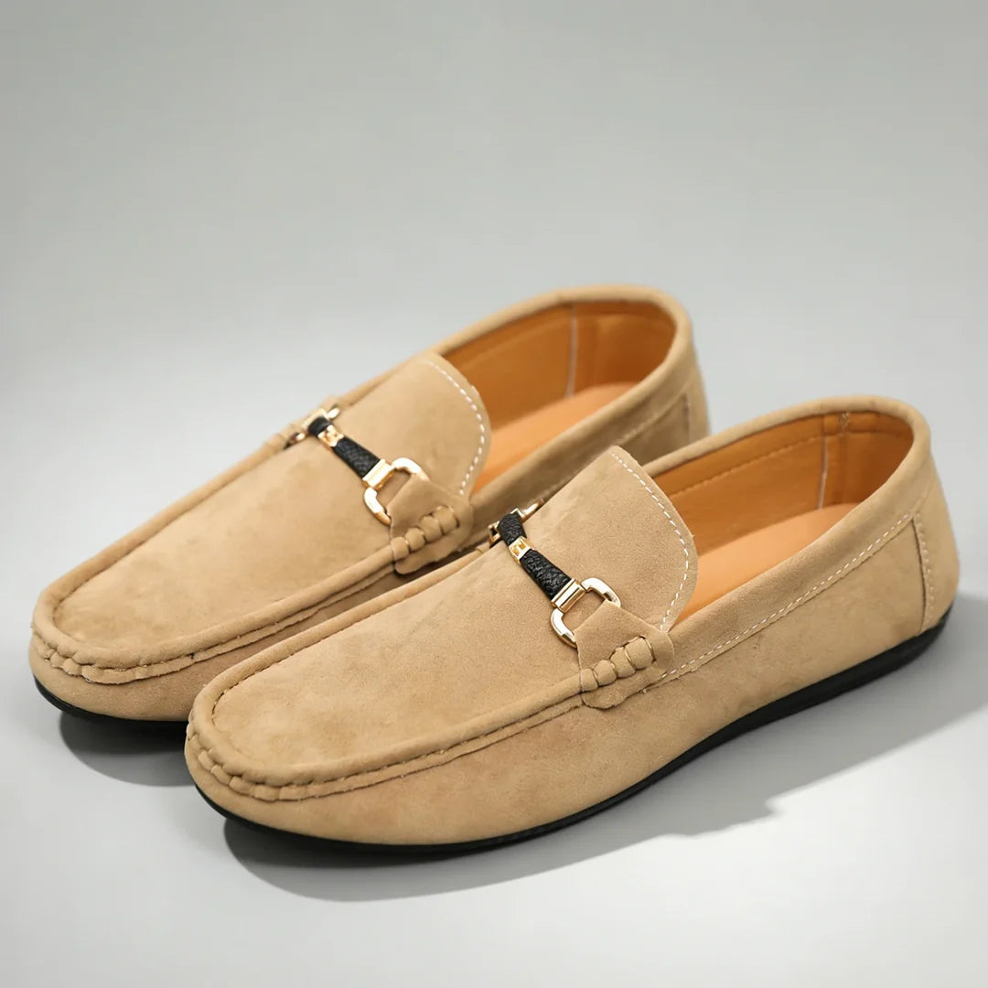 Constance | Men’s Buckle Slip On Closed Toe Dress Loafers
