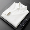 Crawford | Men's Ribbed Zip Front Long Sleeve Collared Shirt