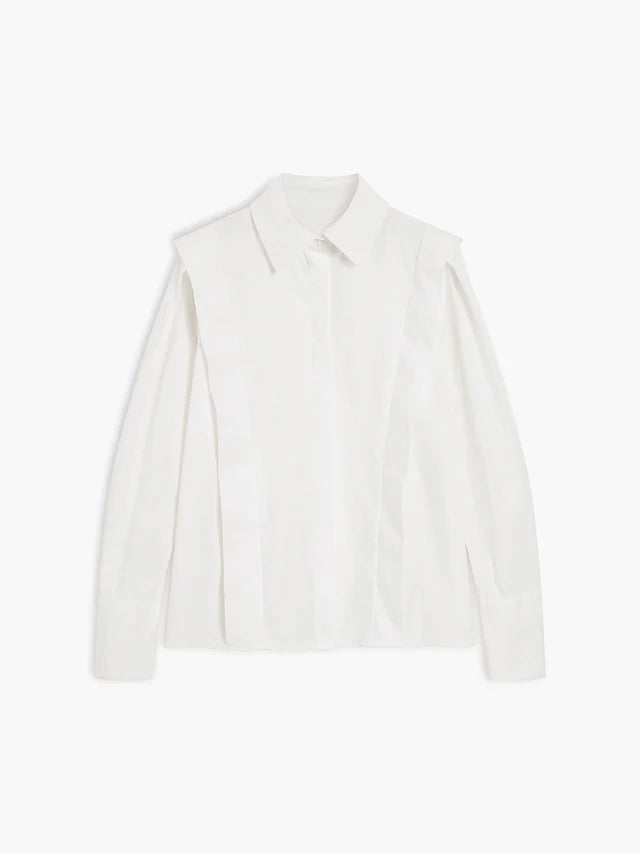 Crystal | Women's Long Sleeve Button Down Collared Shirt