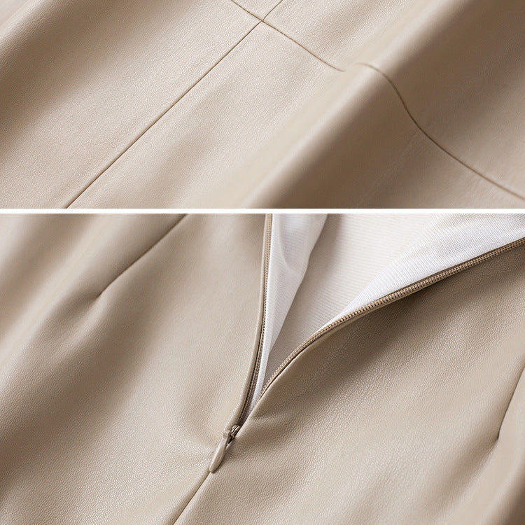 Daesha | Women's Asymmetrical Buckle Pocket Skirt