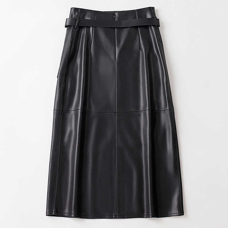 Daesha | Women's Asymmetrical Buckle Pocket Skirt