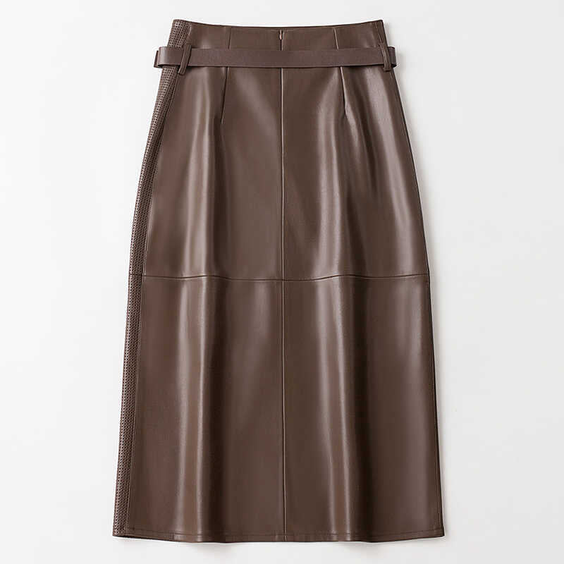 Daesha | Women's Asymmetrical Buckle Pocket Skirt