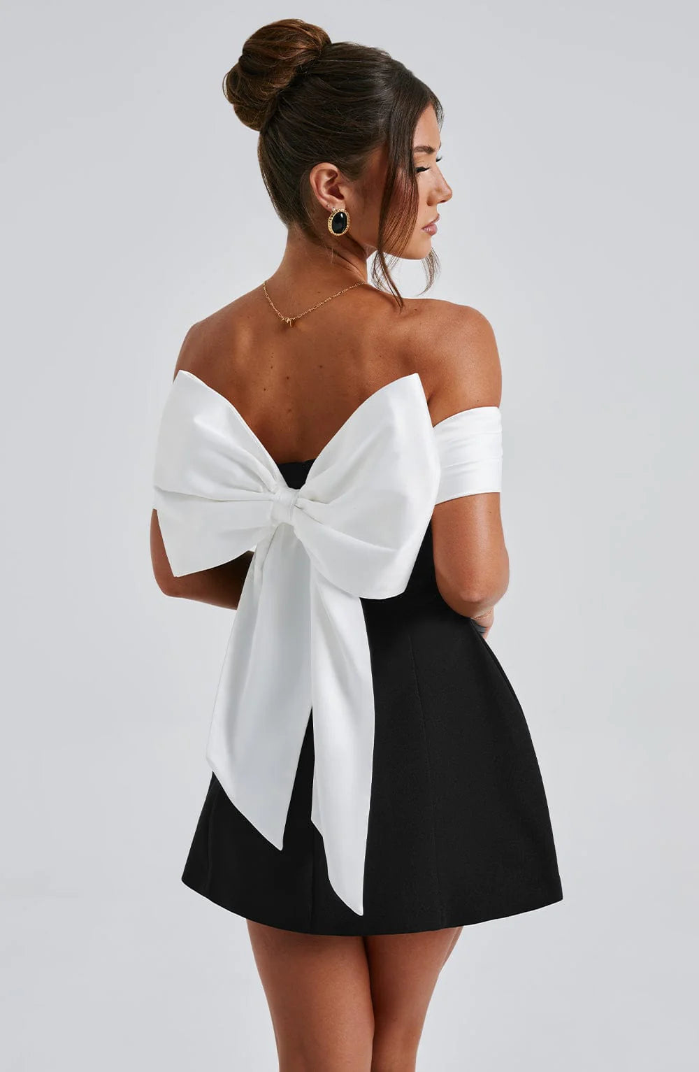 Daisy | Women's Off Shoulder A Line Grad Party Dress