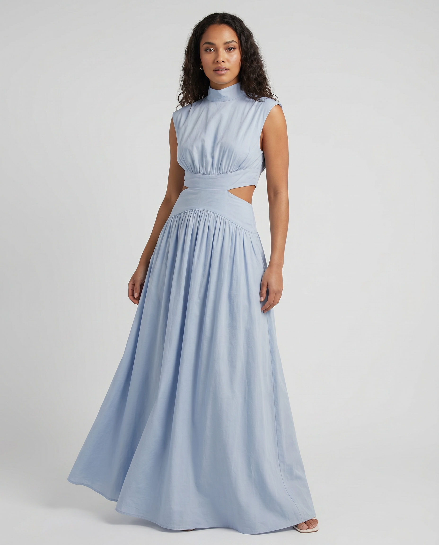 Dakota | Women's Sleeveless Cut Out Wedding Guest Two-Piece Set