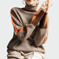 Dalinda | Women’s Turtle Neck Long Sleeve Knit Sweater