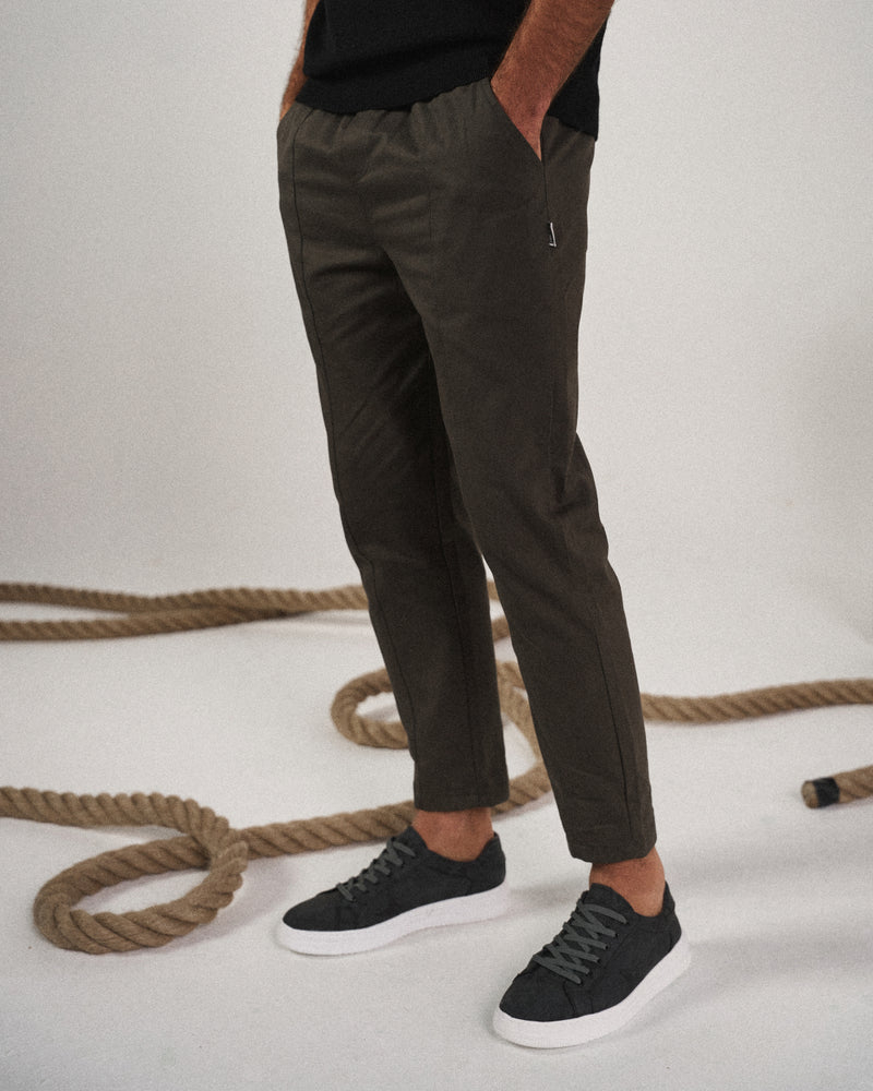 Damian | Men’s Tapered Leg Drawstring Pocket Pants