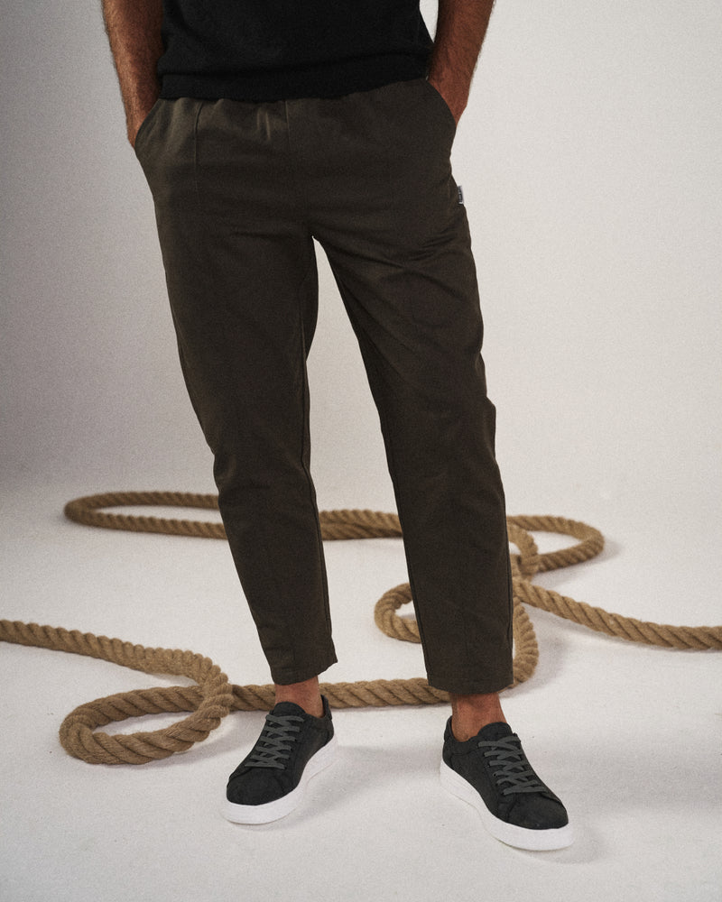 Damian | Men’s Tapered Leg Drawstring Pocket Pants