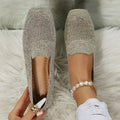 Danielle | Women's Mesh Square Toe Slip On Summer Shoes