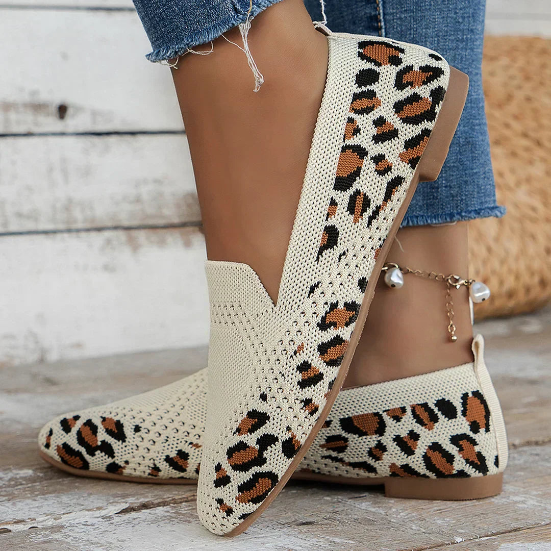 Danielle | Women's Mesh Square Toe Slip On Summer Shoes