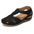 Dara | Women's Cutout Round Toe Platform Wedge Sandals
