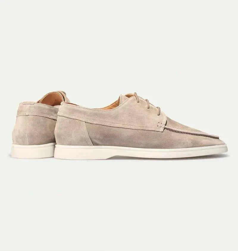 David | Men's Round Toe Lace Up Dress Loafers