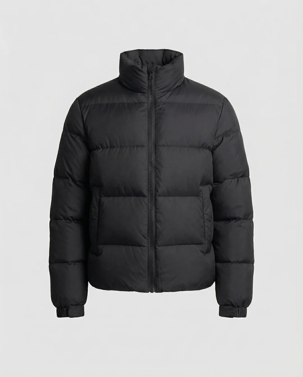Daxton | Men’s Stand Collar Zip Front Puffer Jacket