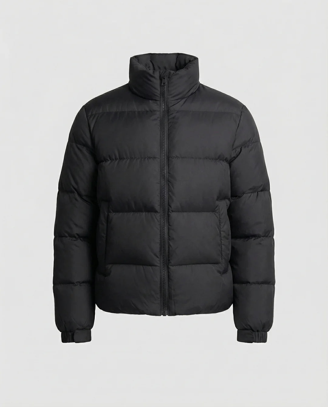 Daxton | Men’s Stand Collar Zip Front Puffer Jacket